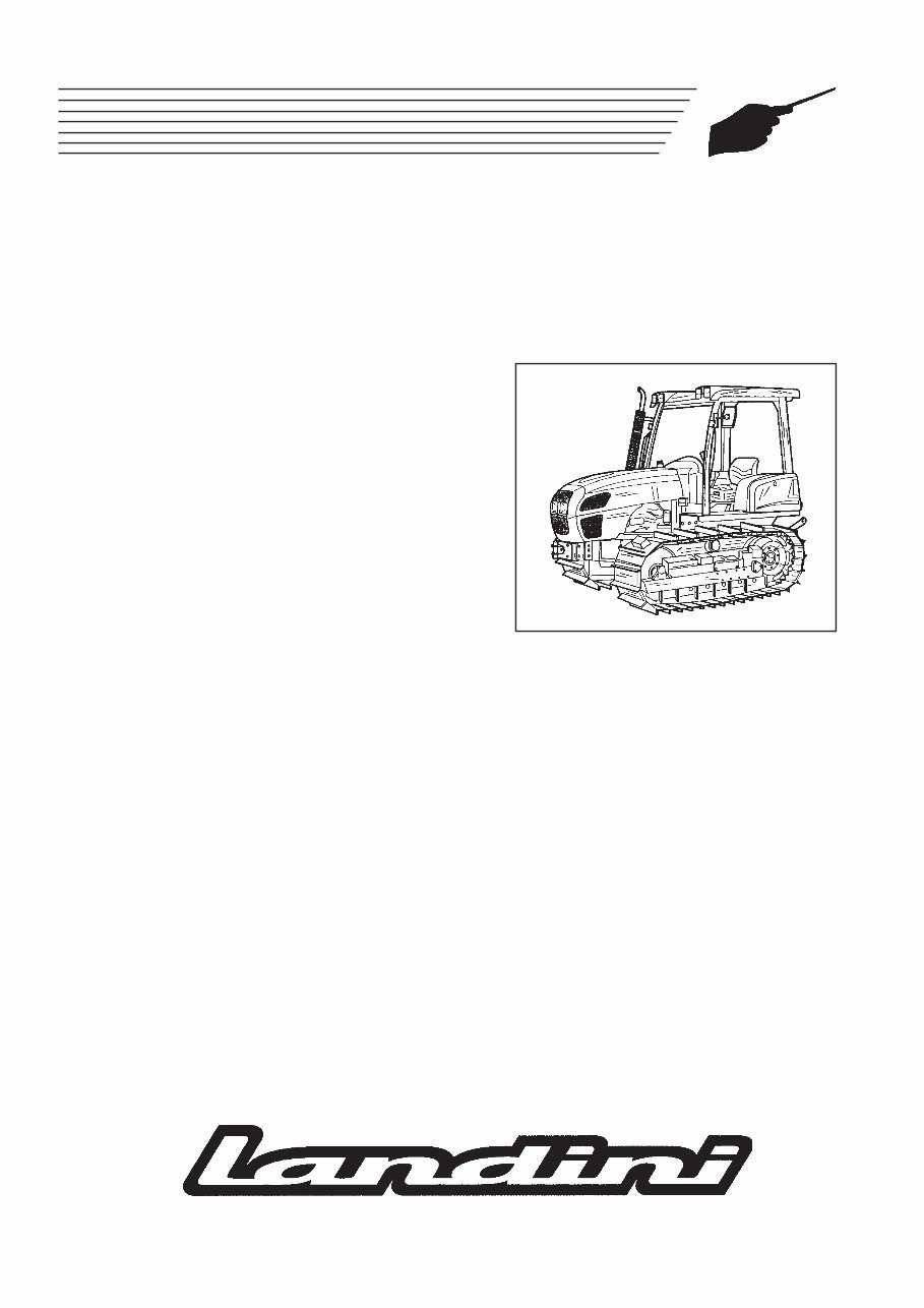 Landini Trekker 80C Factory Service & Work Shop Manual preview img 1