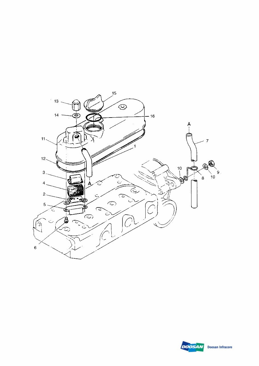 DAEWOO DOOSAN SOLAR 015 MINI Crawler Excavator Service Parts Catalogue Manual preview img 9