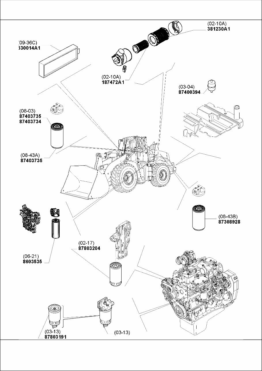 CASE 721D Europe Wheel Loader Service Parts Catalogue Manual preview img 2