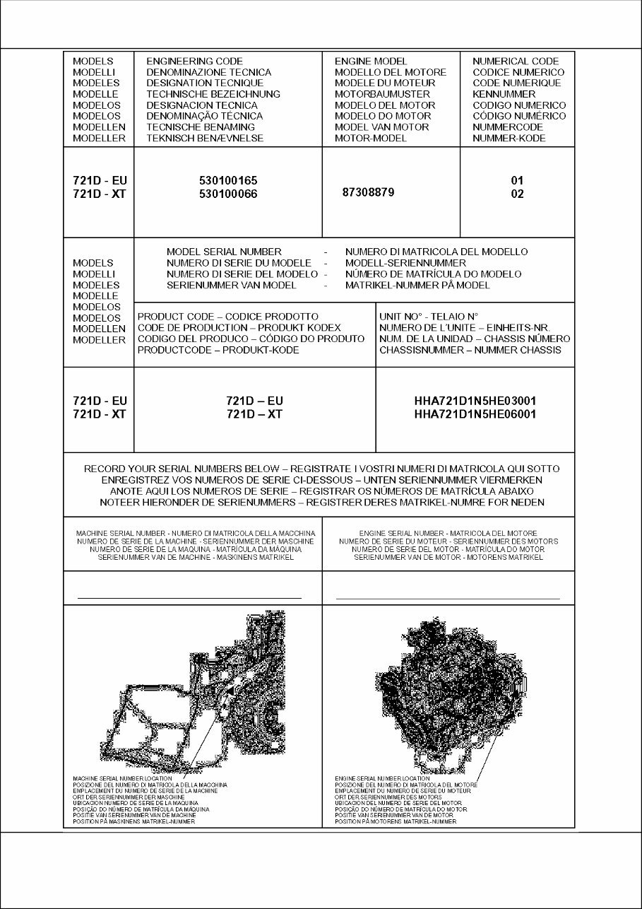 CASE 721D Europe Wheel Loader Service Parts Catalogue Manual preview img 4
