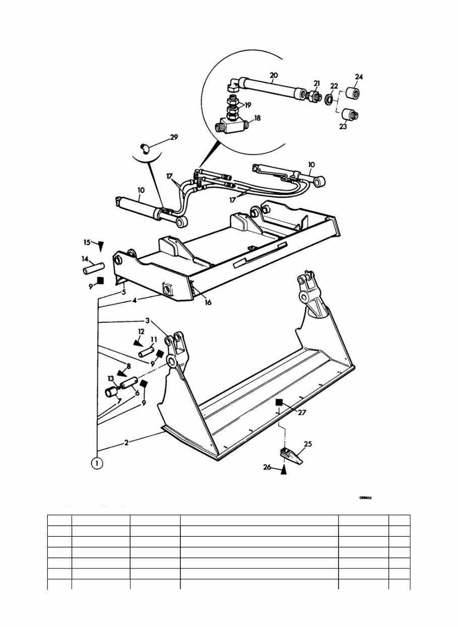 JCB 930-4 Forklift Parts Catalogue Manual (SN: 00607150-00607699) preview img 10