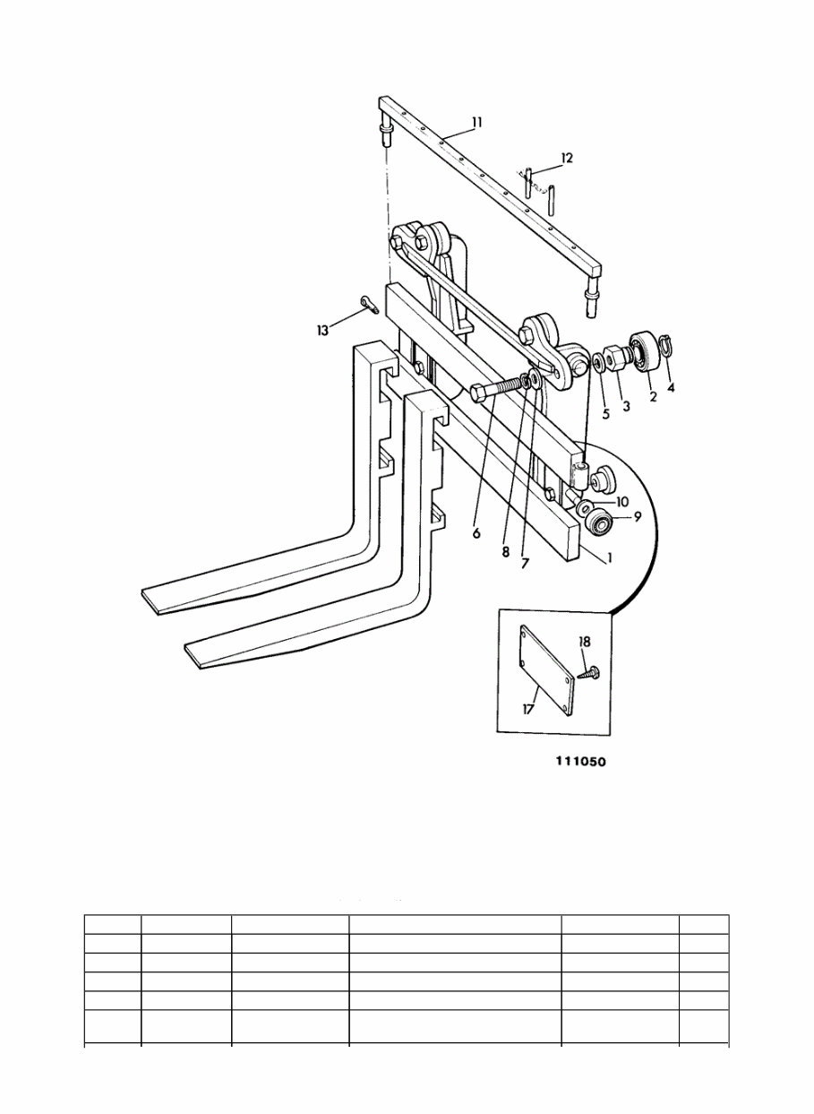 JCB 930-4 Forklift Parts Catalogue Manual (SN: 00607150-00607699) preview img 7