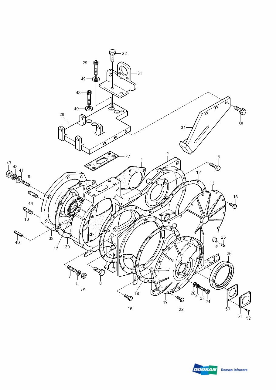 DAEWOO DOOSAN SOLAR 250LC-V (DIEU EXP) Crawler Excavator Service Parts Catalogue Manual preview img 4