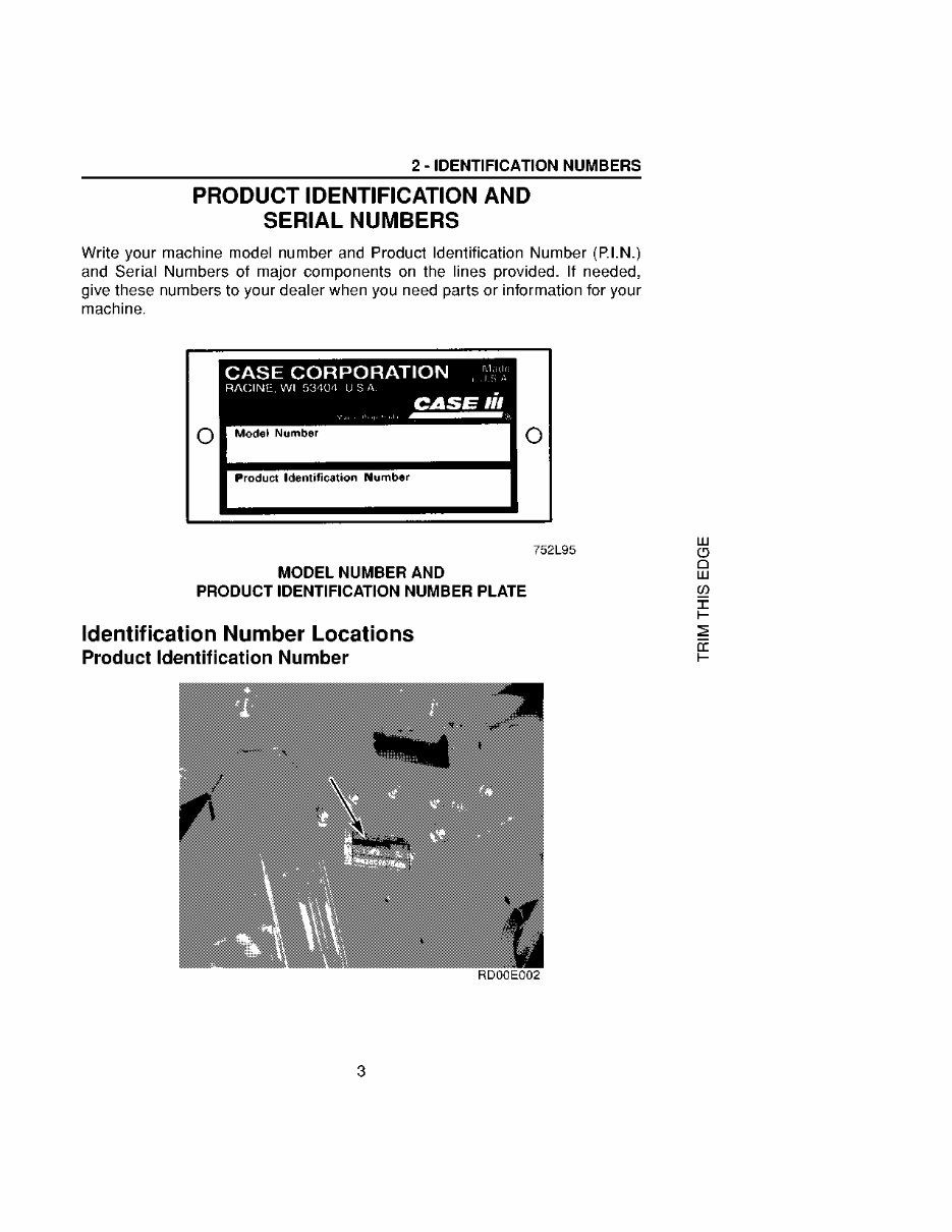 CASE IH 2388 Combine Operators Manual #1 preview img 10