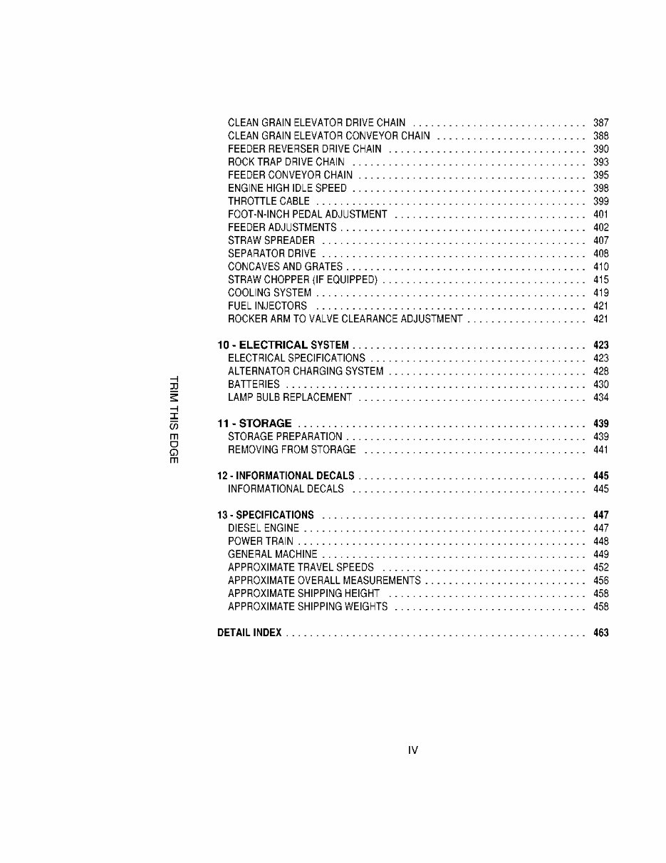 CASE IH 2388 Combine Operators Manual #1 preview img 7
