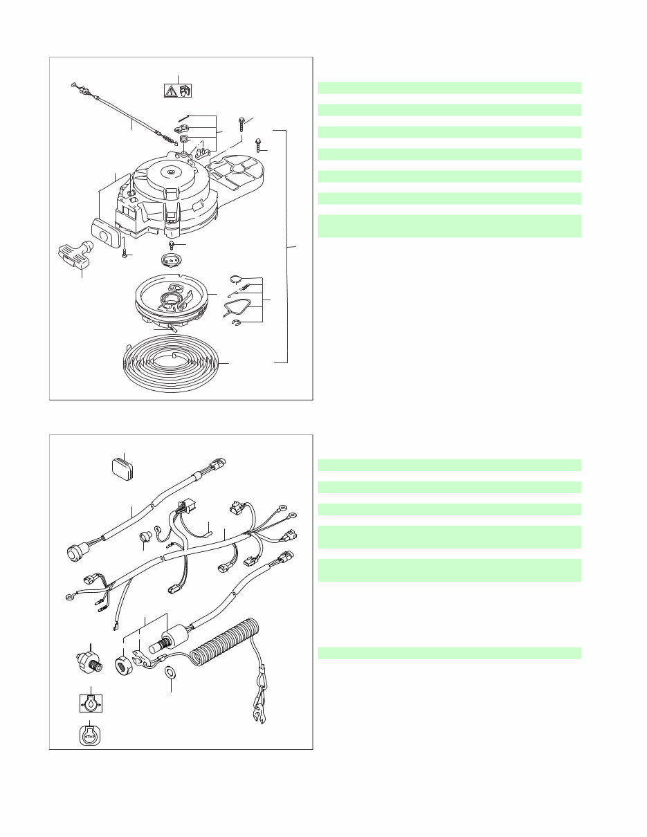 2006 Johnson Evinrude 9.9HP-15HP 2-Stroke Outboard Parts Catalog Manual preview img 10