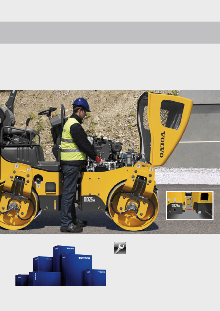 Volvo DD25 Double Drum Compactors OEM Service & Repair Manual preview img 6