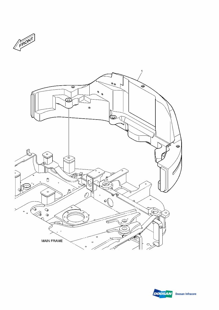 Daewoo Doosan DX63-3 Mini Crawler Excavator Parts Catalog preview img 4