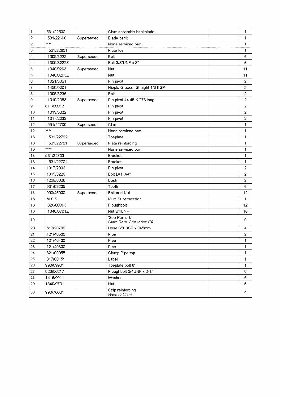 JCB 3CX-2 BACKHOE Loader Parts Catalog Manual #1 (SER. NUMBER 00306001-00336999) preview img 3