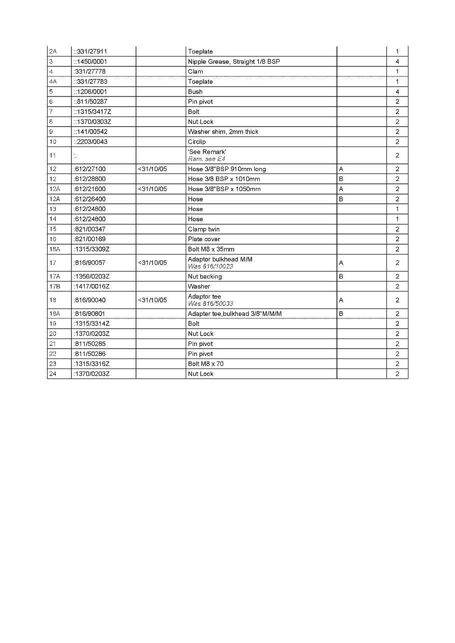 JCB 2CX-AIRMASTER BACKHOE Loader Parts Catalog Manual #1 preview img 7
