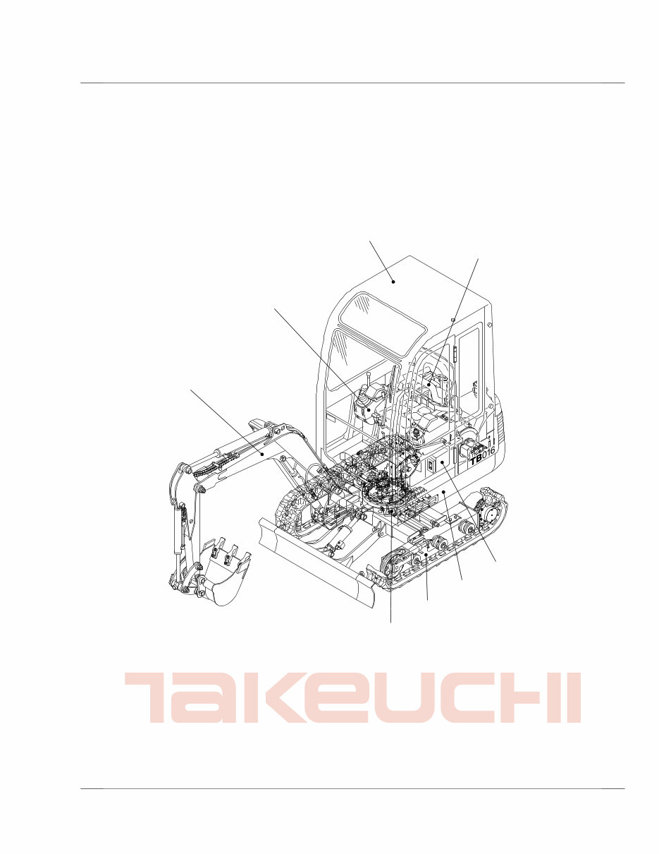 Takeuchi TB016 parts book preview img 1