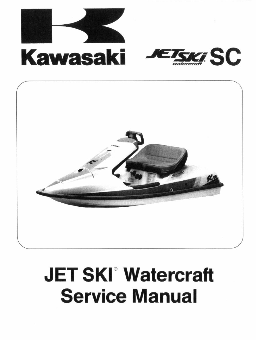 KAWASAKI JETSKI SC 650 650SC JL650 Full Service & Repair Manual 1991-1998 preview img 1
