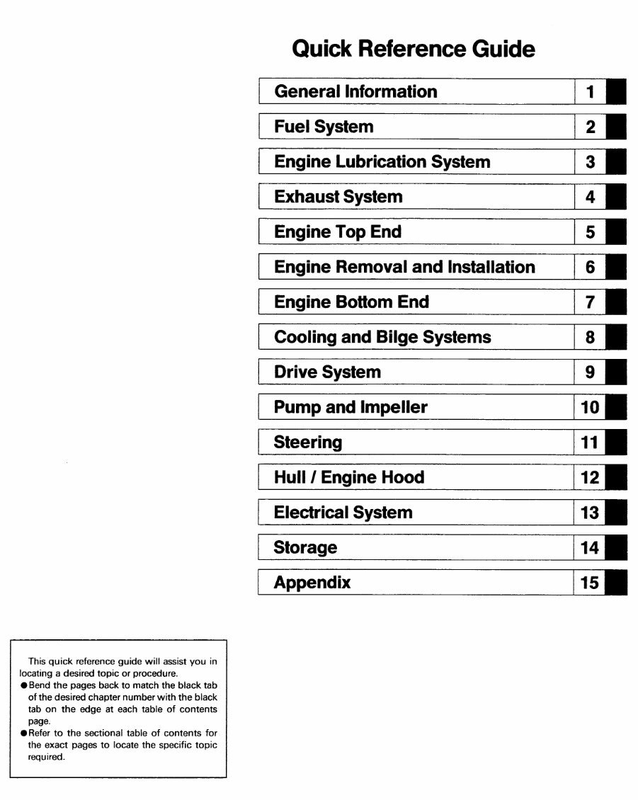 KAWASAKI JETSKI SC 650 650SC JL650 Full Service & Repair Manual 1991-1998 preview img 2