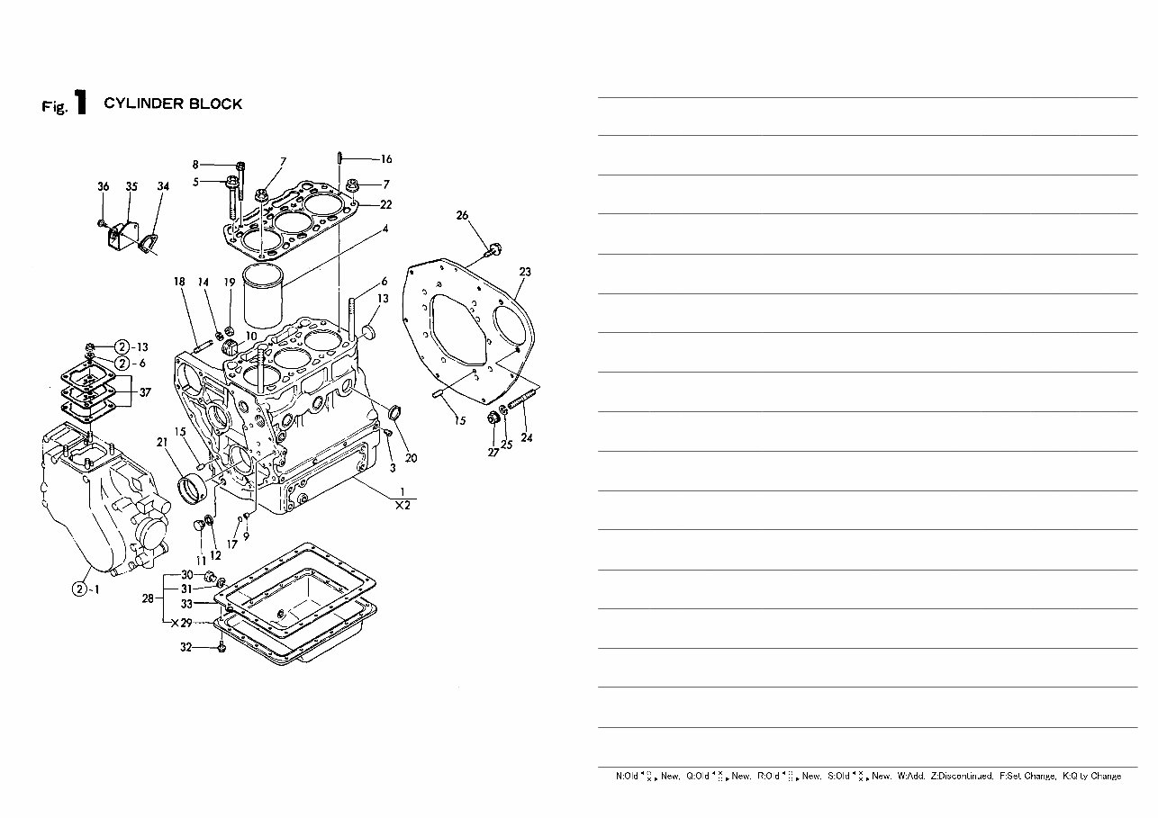 Yanmar YM169, YM169D Tractor Parts Catalog Manual preview img 3