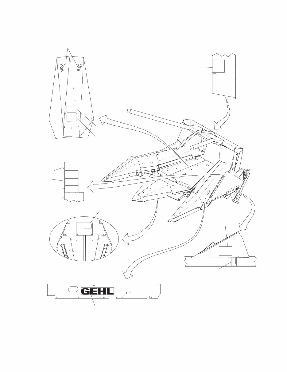 GEHL TR3038 Two Row Attachment Parts Manual preview img 5