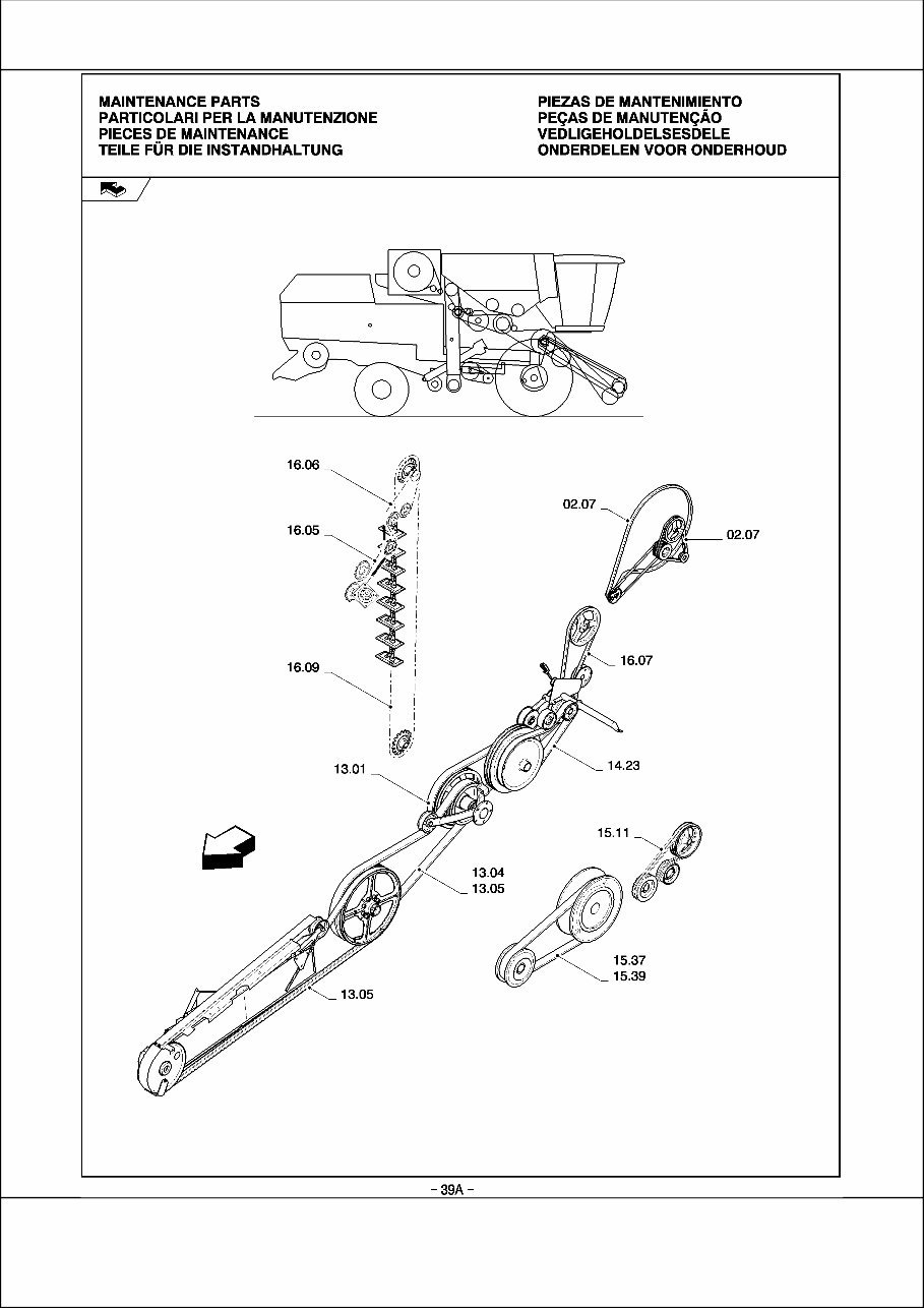 Parts catalog New Holland CX8080 CX 8080 Manual Service preview img 7