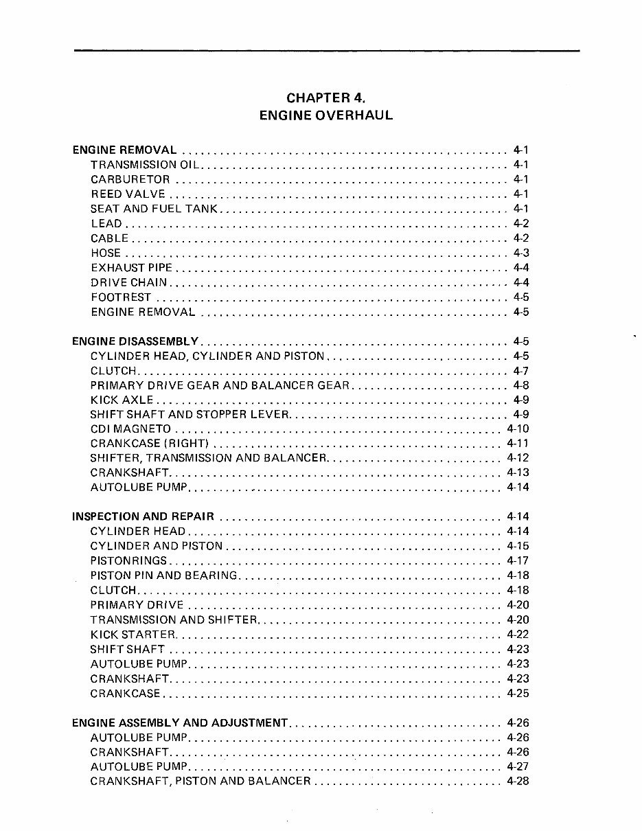 Yamaha Blaster YFS200U YFS200A YFS200P 1988-2006 Manual preview img 8
