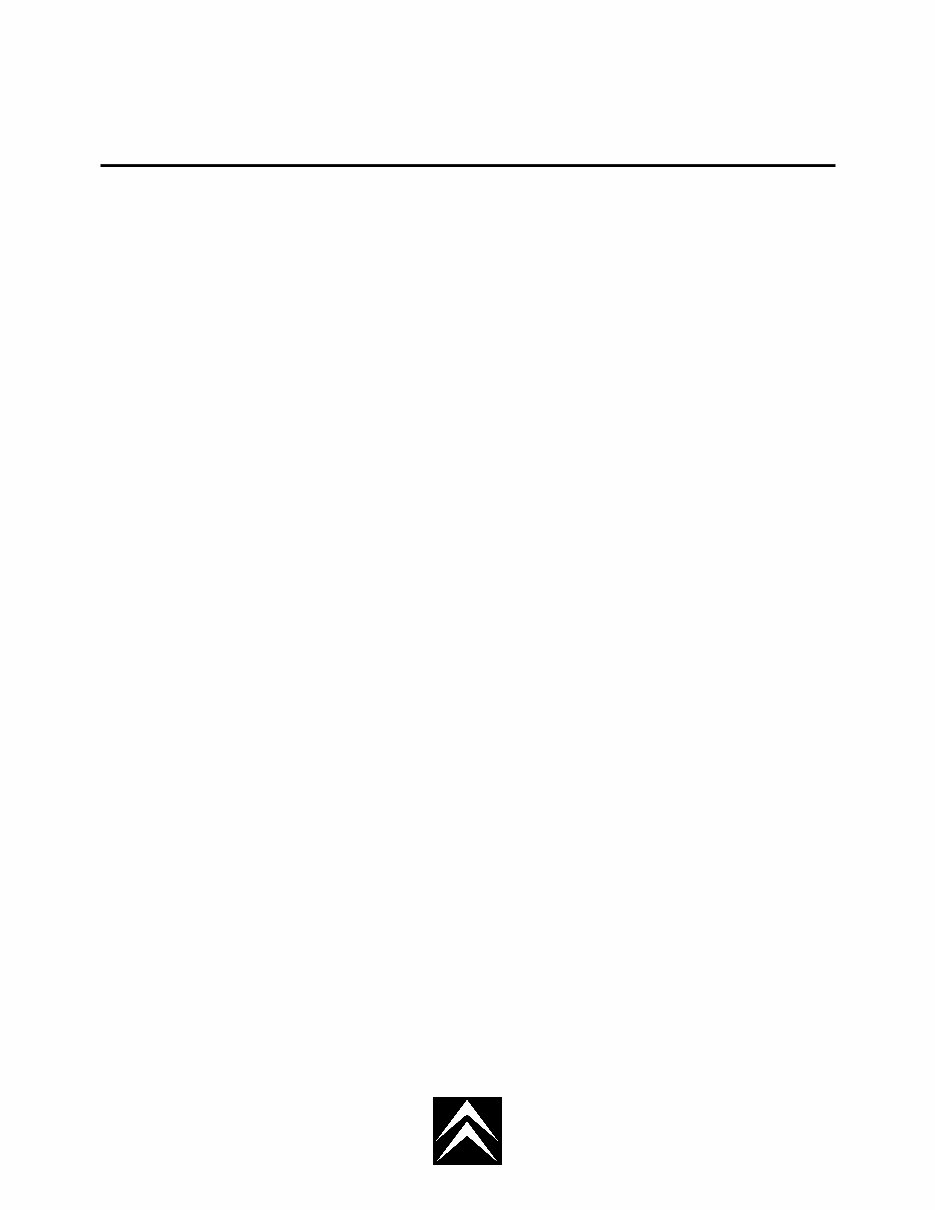 CITROEN XSARA PICASSO XSARA MULTIPLEXED BSI OPERATING PRINCIPLE Manual preview img 1