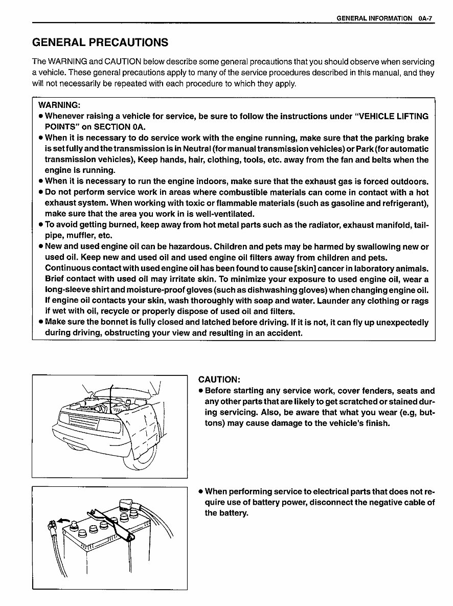 Suzuki Samurai SJ Service Factory Workshop Manual preview img 10