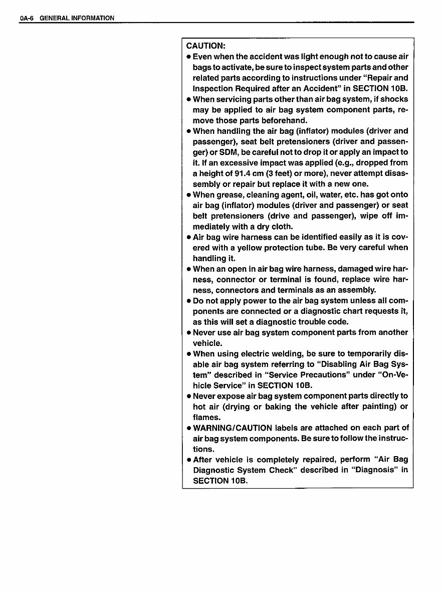 Suzuki Samurai SJ Service Factory Workshop Manual preview img 9