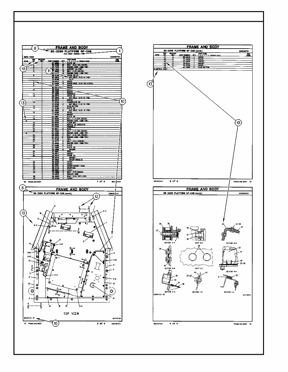 Parts Manual 432E Backhoe Loader CAT preview img 10