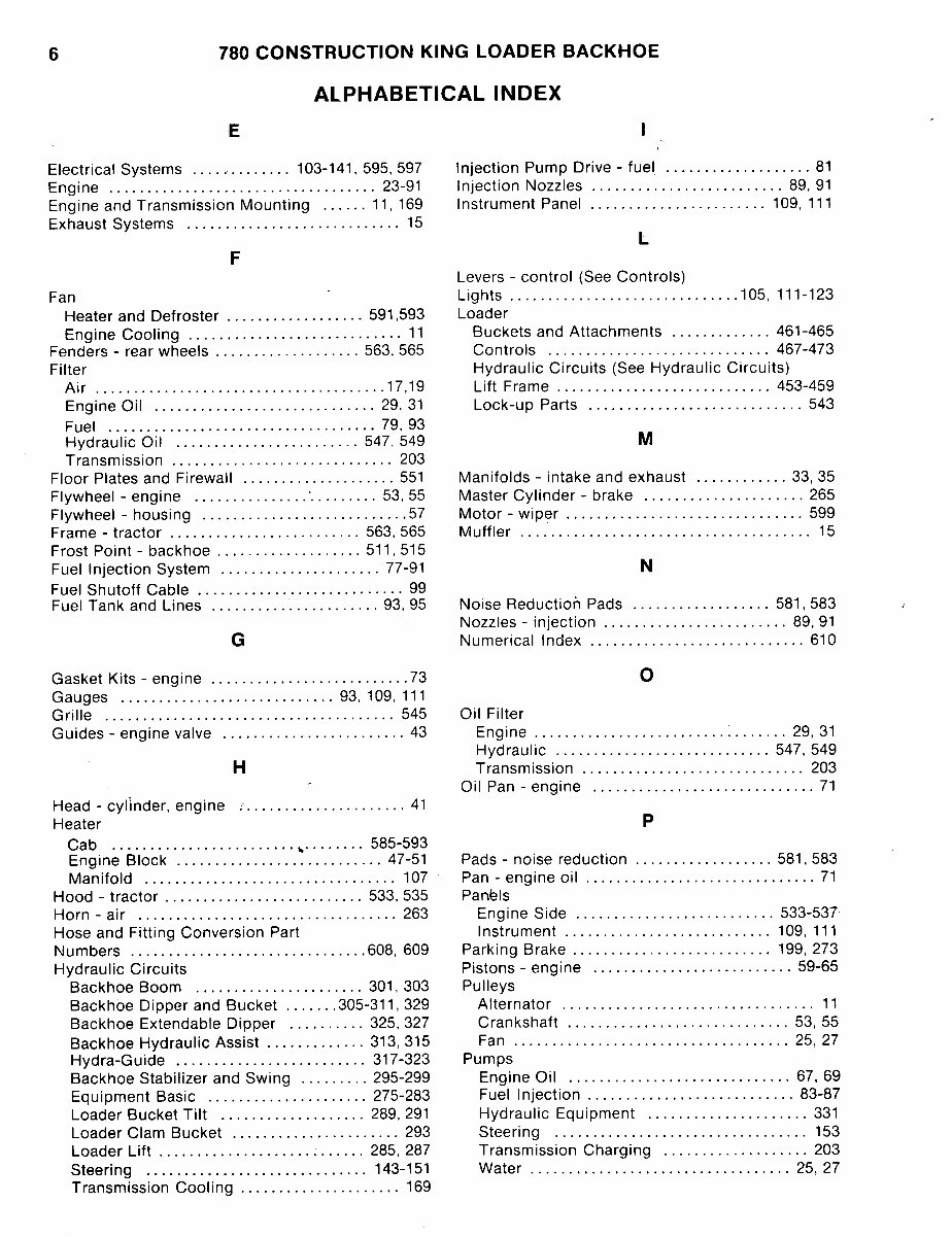CK CASE 780CK 780 CD BACKHOE Loader DIGGER Part Parts EPC IPL Manual EVERY Part in Exploded View & preview img 4