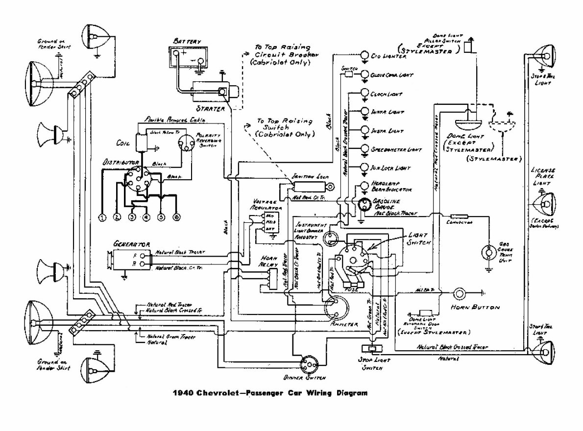 1948 Chevrolet Car Wiring Electrical Diagram Manual | eManualOnline