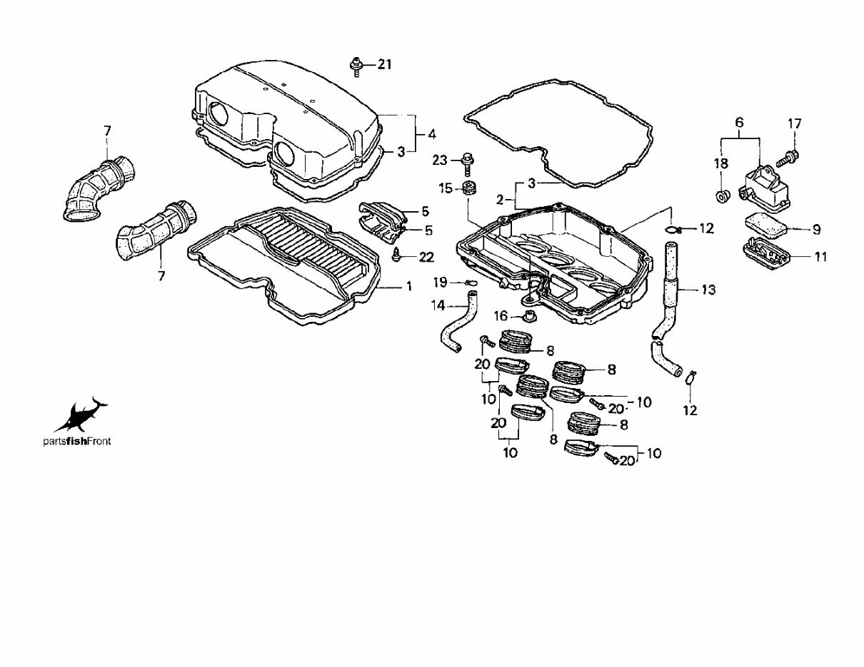 1998 Honda CBR900RR Parts Catalog preview img 3