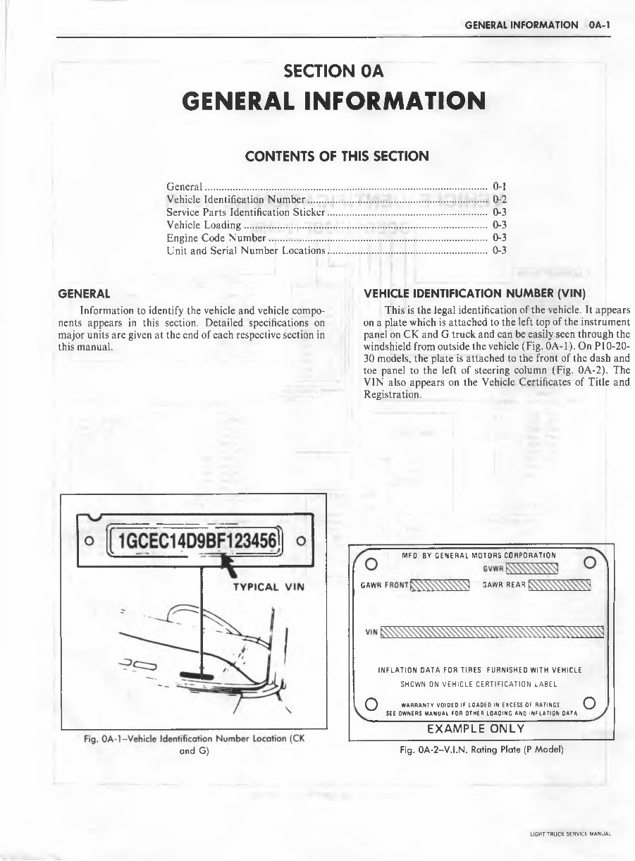 1981 Chevrolet Light Duty Truck 10 to 30 Service & Repair Manual preview img 5
