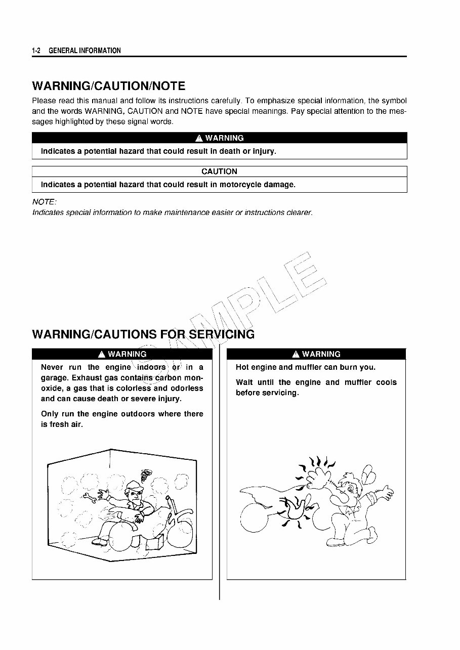2011 Suzuki RM250 Service & Repair Manual preview img 5