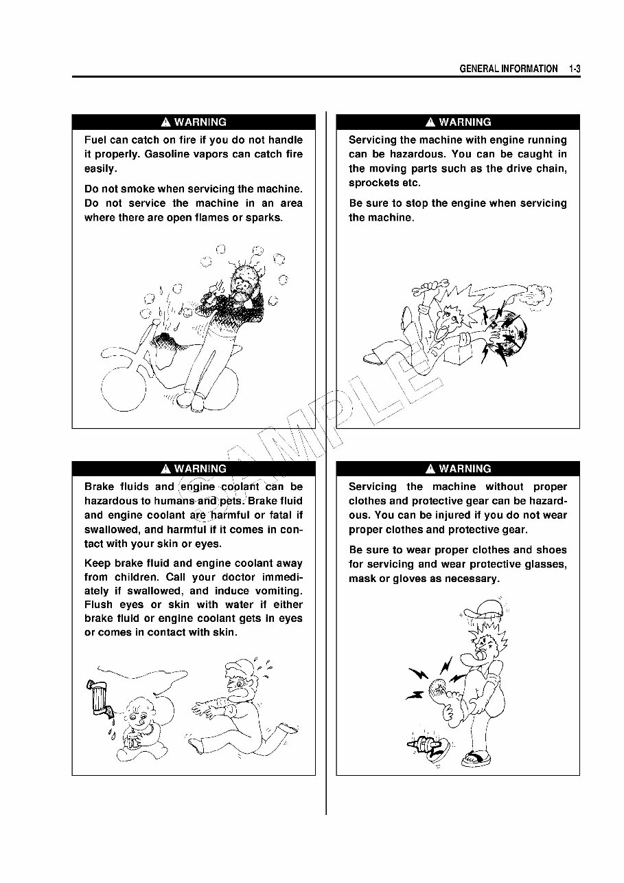 2011 Suzuki RM250 Service & Repair Manual preview img 6