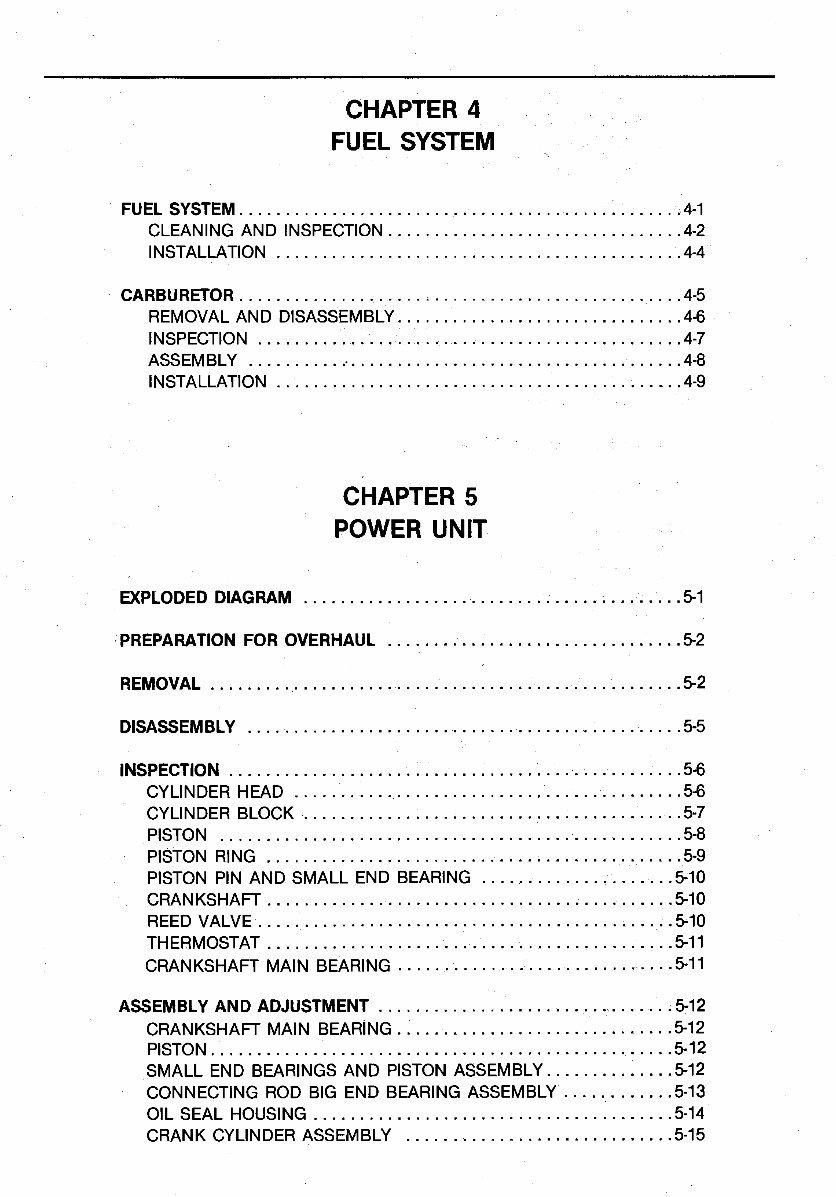 1992 Yamaha 55HP 2-Stroke Outboards (C55ELRP/C55ELRQ/C55ELRR/C55ELRS/C55ELRT/C55TLRS/C55TLRT) OEM Service & Repair Manual preview img 7