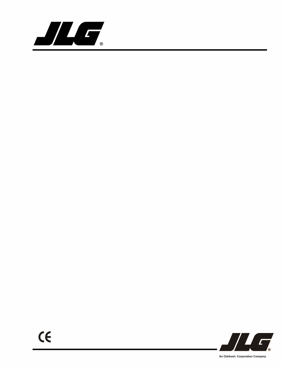 JLG Boom Lifts 450A 450AJ ANSI Illustrated Master Parts List Manual ! (P/N 3120750) preview img 1