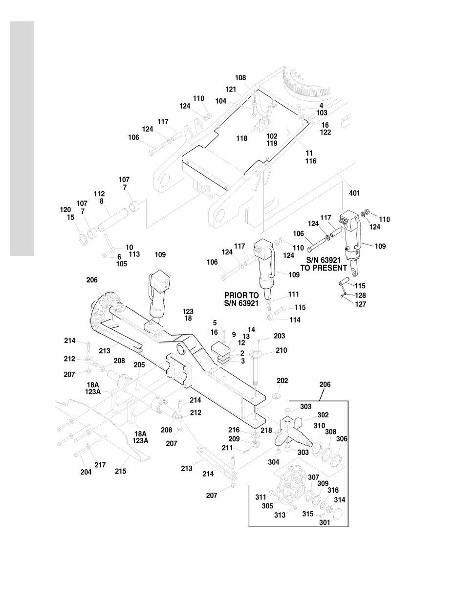 JLG Boom Lifts 450A 450AJ ANSI Illustrated Master Parts List Manual ! (P/N 3120750) preview img 8