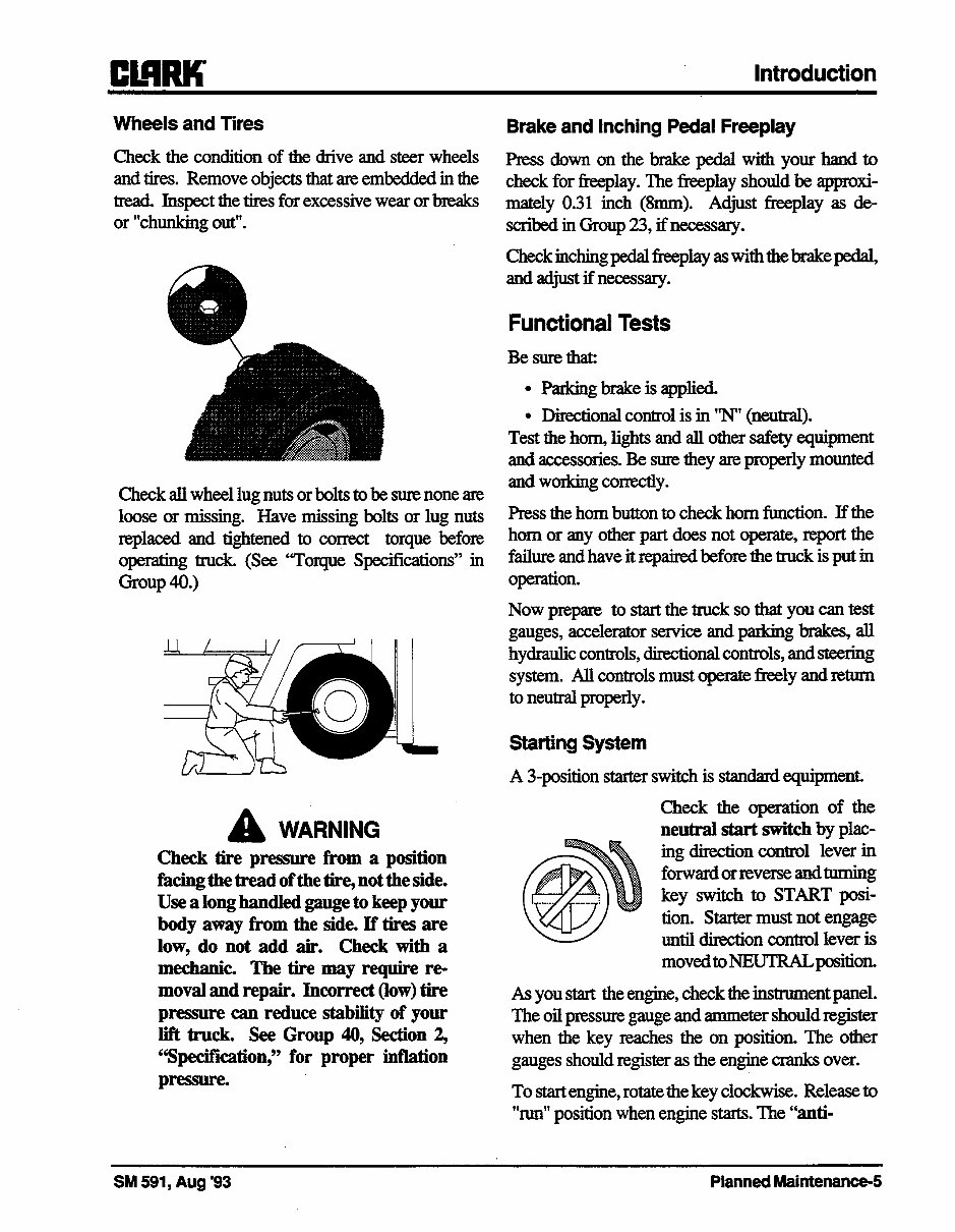 CLARK Forklift FACTORY Service Repair Manual preview img 10