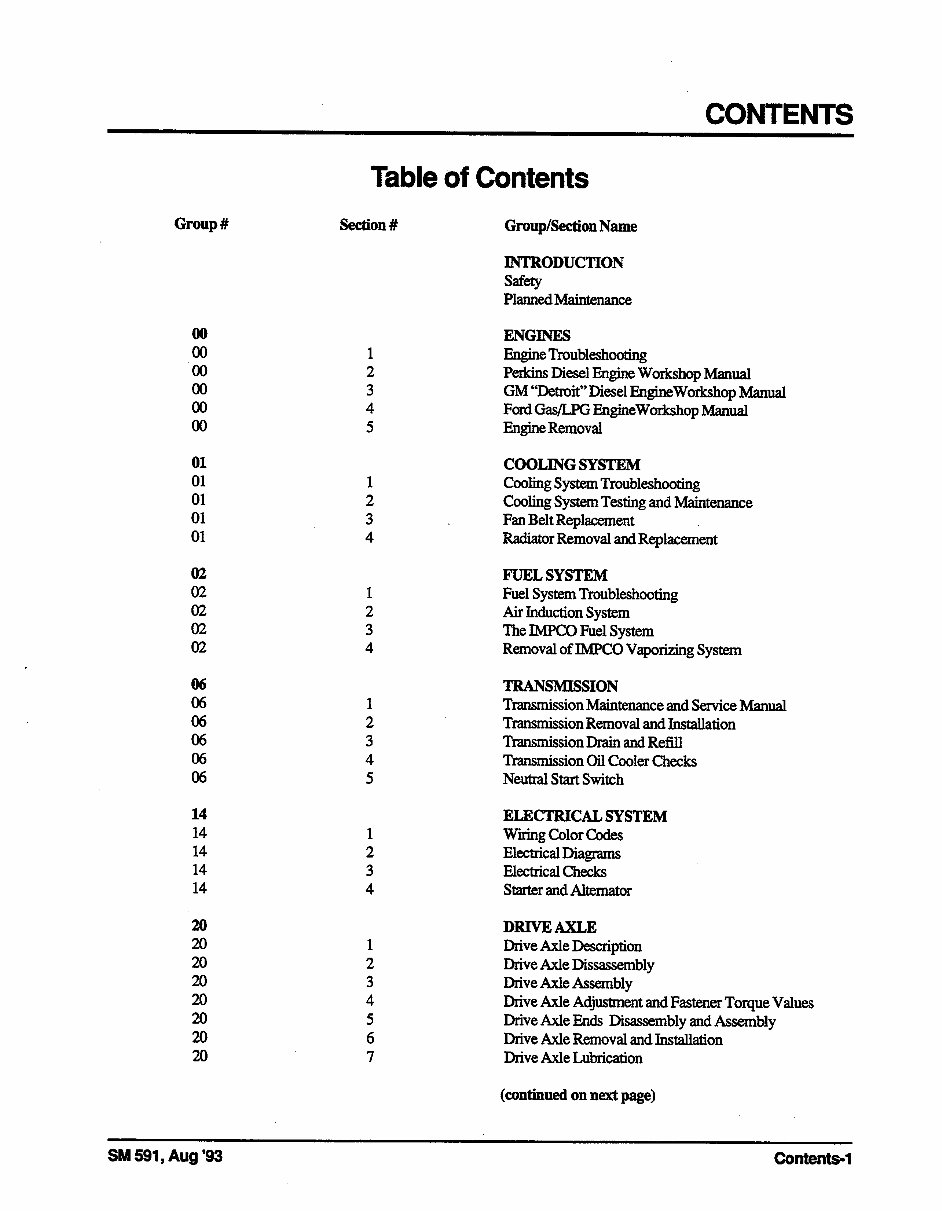 CLARK Forklift FACTORY Service Repair Manual preview img 3