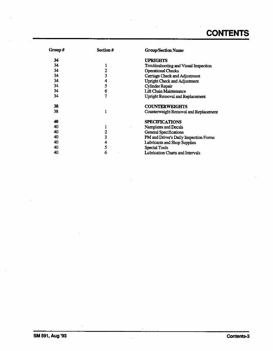 CLARK Forklift FACTORY Service Repair Manual preview img 5