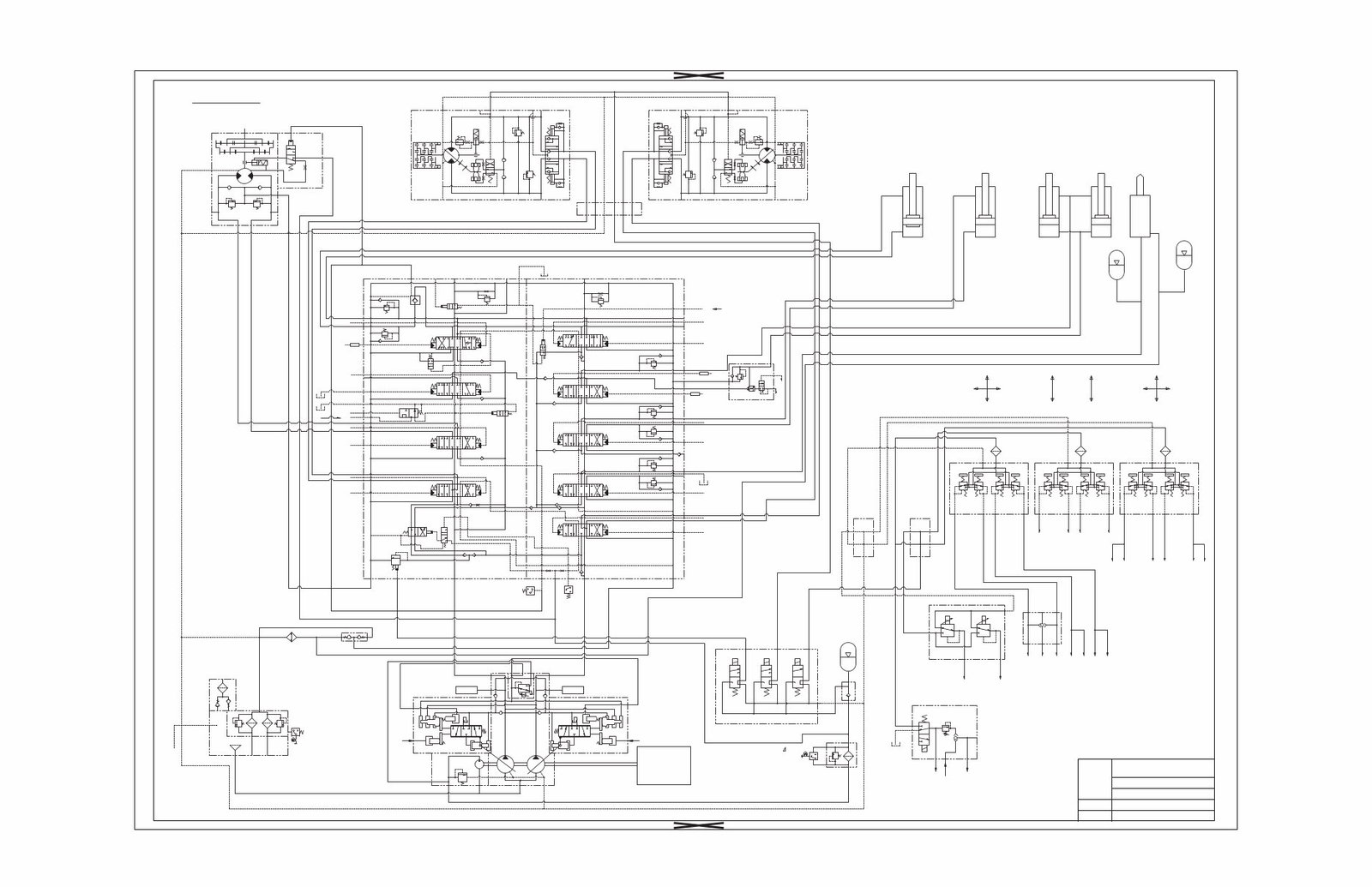 DAEWOO SOLAR 280LC-lll Electrical Hydraulic SCHEMATIC Manual preview img 4