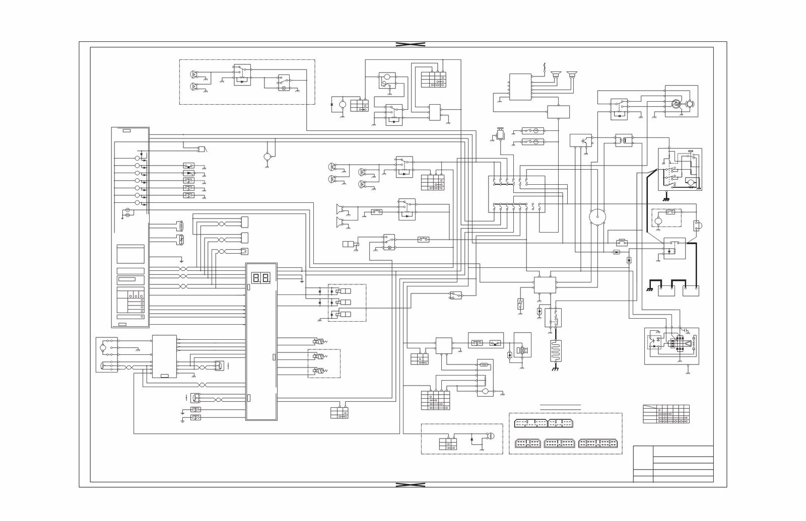 DAEWOO SOLAR 280LC-lll Electrical Hydraulic SCHEMATIC Manual preview img 5