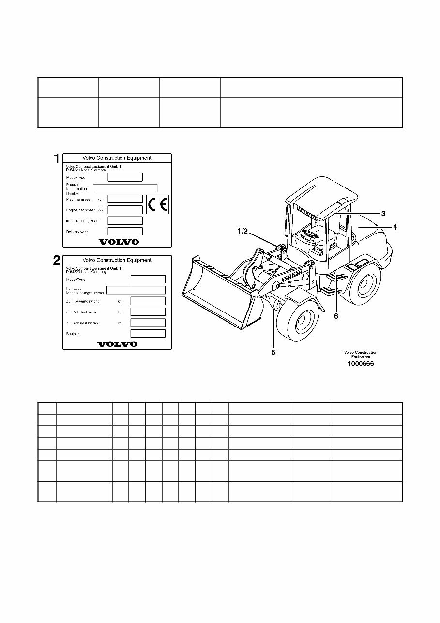Volvo L30 Compact Wheel Loader Service Parts Catalogue Manual INSTANT SN: 18000011809999, 1810001-1819999 preview img 2