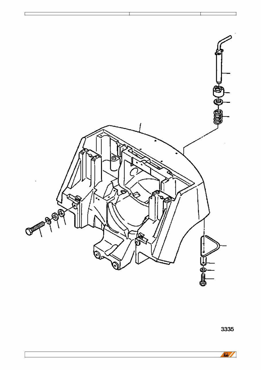STILL Diesel FORK Truck R70-20 R70-25 R70-30 Illustrated Master Parts List Manual (Ident-Nr.155247 R7032 R7033 R7034) preview img 9
