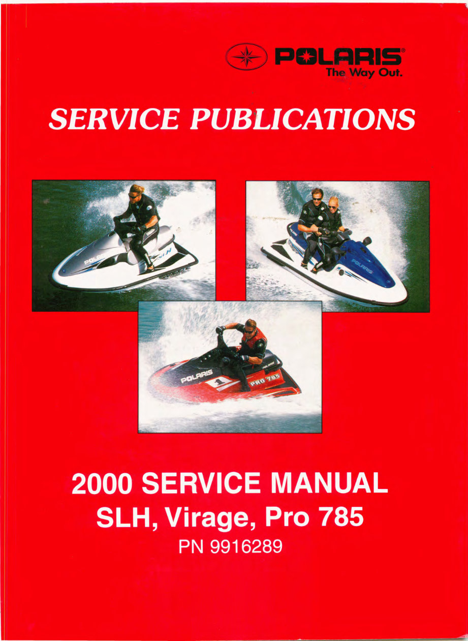 2000 Polaris SLH Virage Pro 785 Personal Watercraft preview img 1