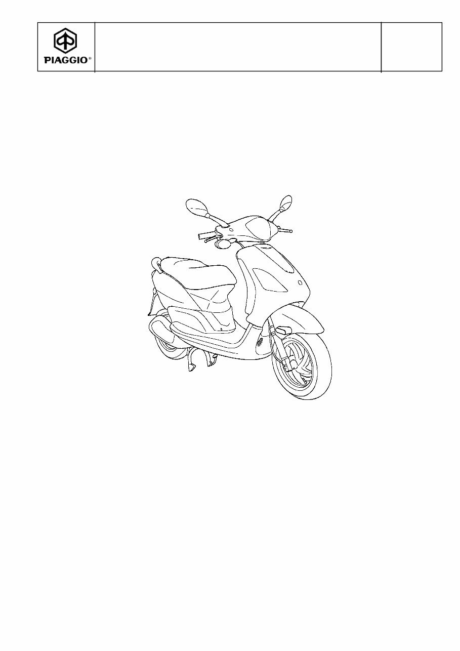 PIAGGIO FLY 150 Replacement Parts Manual 2005 Onwards preview img 1