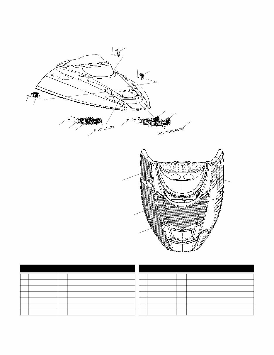 POLARIS RMK 600 700 800 SNOWMOBILE Parts Manual Catalog preview img 10