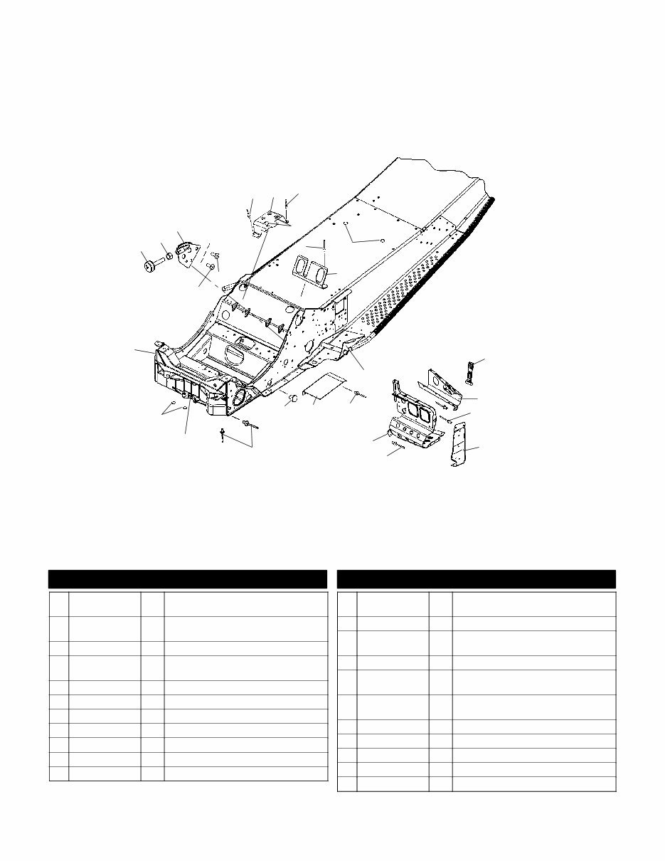 POLARIS RMK 600 700 800 SNOWMOBILE Parts Manual Catalog preview img 3