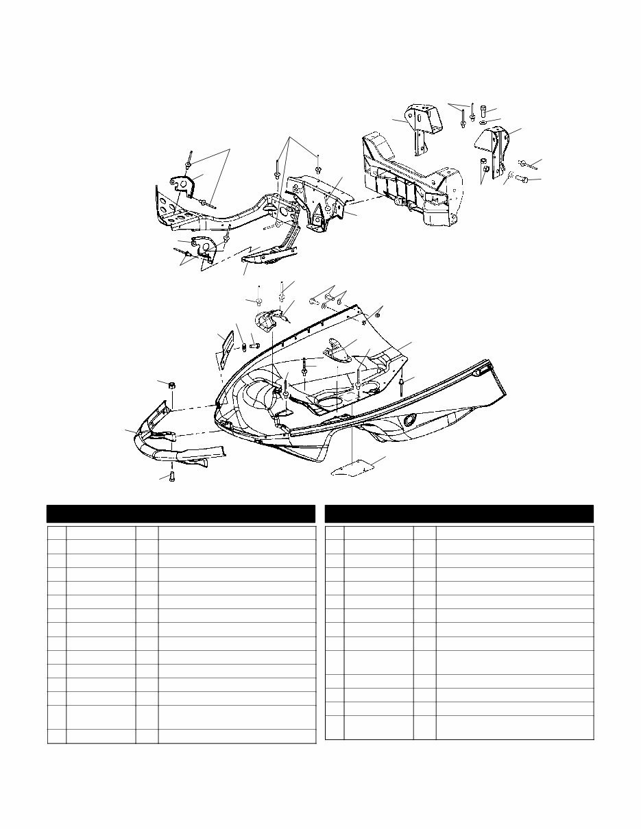 POLARIS RMK 600 700 800 SNOWMOBILE Parts Manual Catalog preview img 6