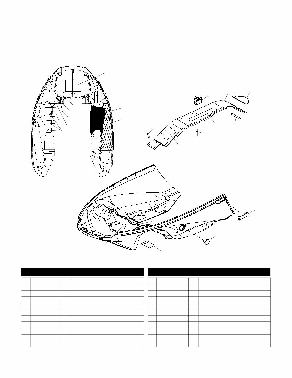 POLARIS RMK 600 700 800 SNOWMOBILE Parts Manual Catalog preview img 7