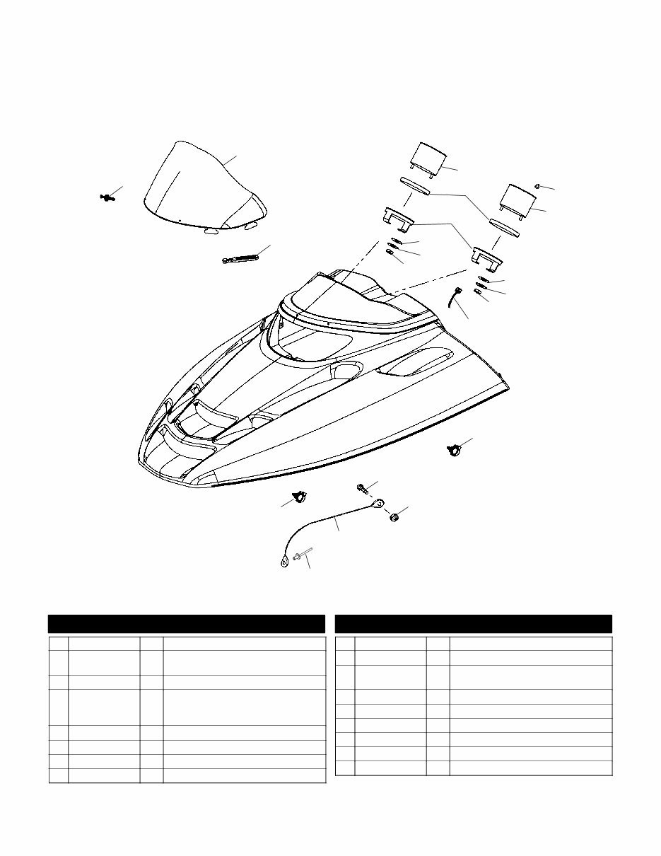 POLARIS RMK 600 700 800 SNOWMOBILE Parts Manual Catalog preview img 9
