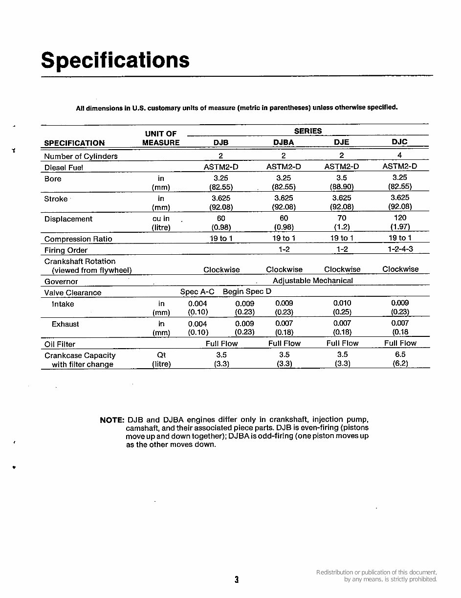 Onan Service Manual DJBA DJB DJC DJE Diesel Engine preview img 6