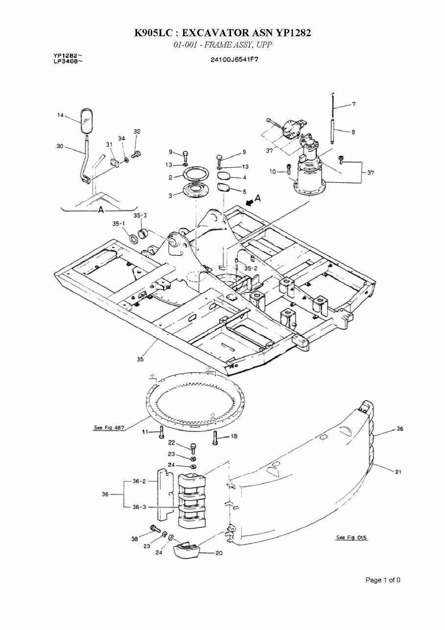 KOBELCO K905LC MARK 2 Excavator Parts Catalog Manual preview img 7